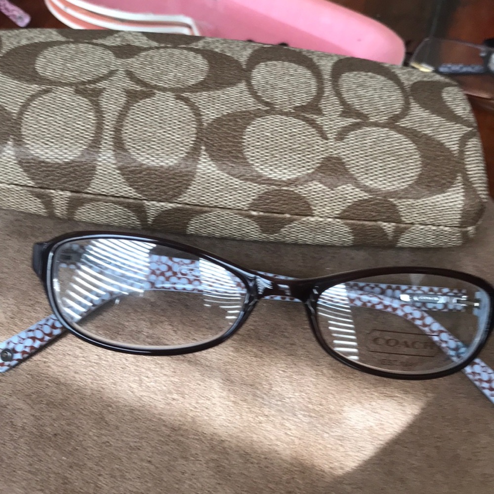 Coach Elana ladies glasses never owned brown - Picture 1 of 5